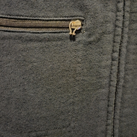 LAUREN RALPH LAUREN WOMEN'S BLACK ZIP-UP LIGHTWEIGHT JACKET SIZE MEDIUM - Picture 7 of 9